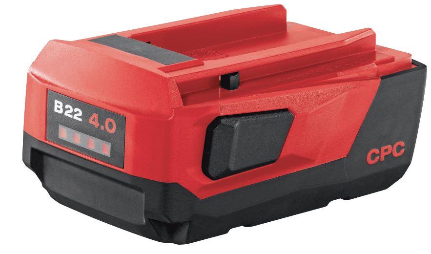 Batteri B 22/(4.0 A) Li-ion