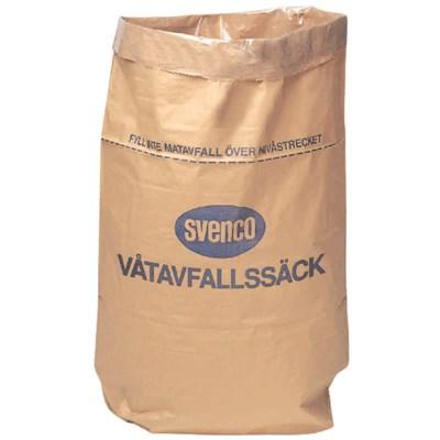 Sopsäck Papper våtavfall 125L M