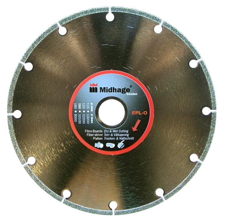 Diamantkapskiva 160x20x2 EPL / Minerit/Gips