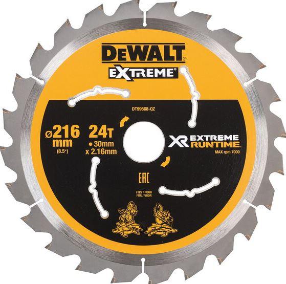 Sågklinga 216x30 -  24T    Trä -Flexvolt