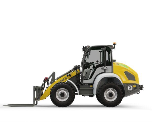 Hjullastare batteri,  fyhjuls-styrd/driven < 5 ton